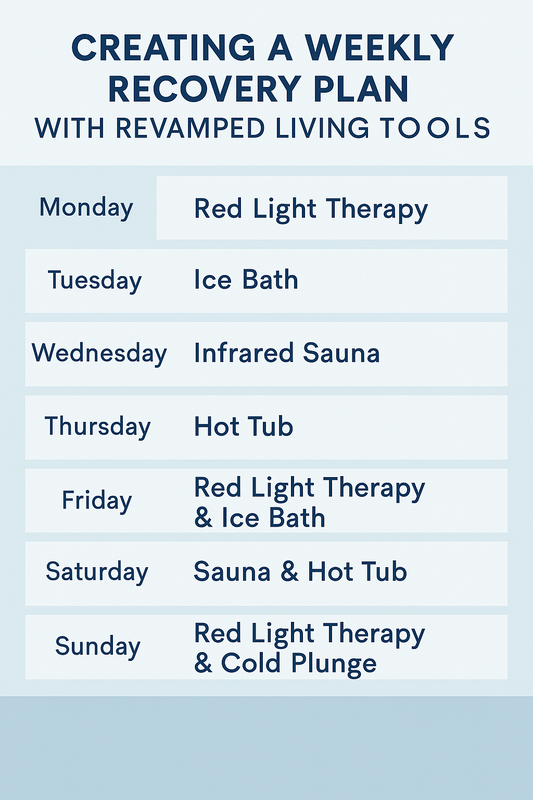 Creating a Weekly Recovery Plan with Revamped Living Tools