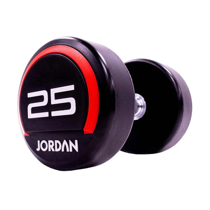 JORDAN Urethane Dumbbells (Red) - Revamped Living