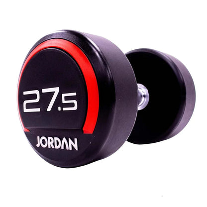 JORDAN Urethane Dumbbells (Red) - Revamped Living