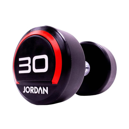 JORDAN Urethane Dumbbells (Red) - Revamped Living