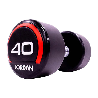 JORDAN Urethane Dumbbells (Red) - Revamped Living