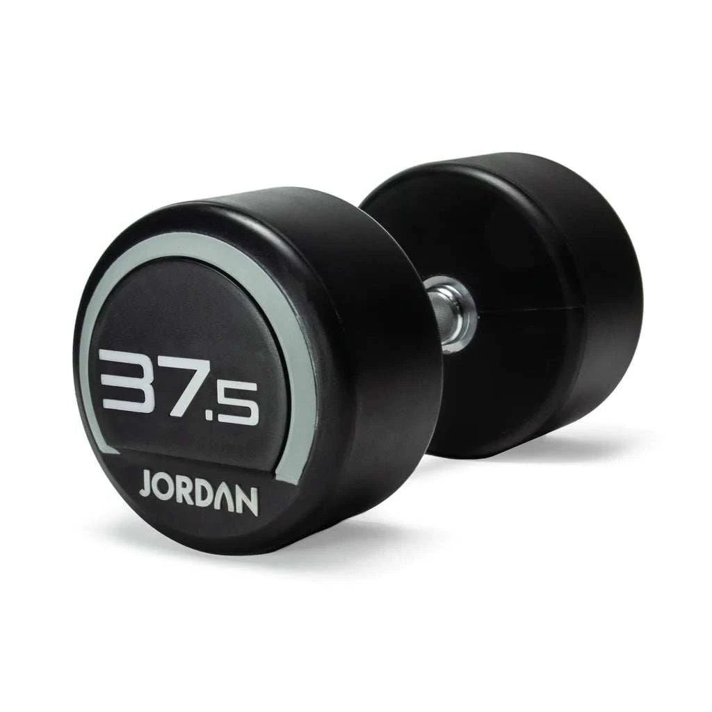 JORDAN Urethane Dumbbells (Grey) - Revamped Living