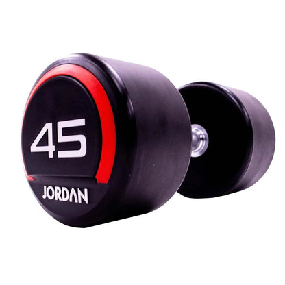 JORDAN Urethane Dumbbells (Red) - Revamped Living