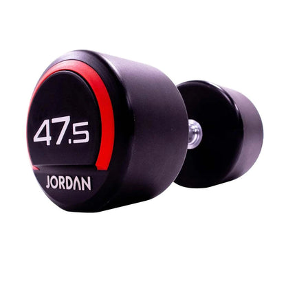 JORDAN Urethane Dumbbells (Red) - Revamped Living