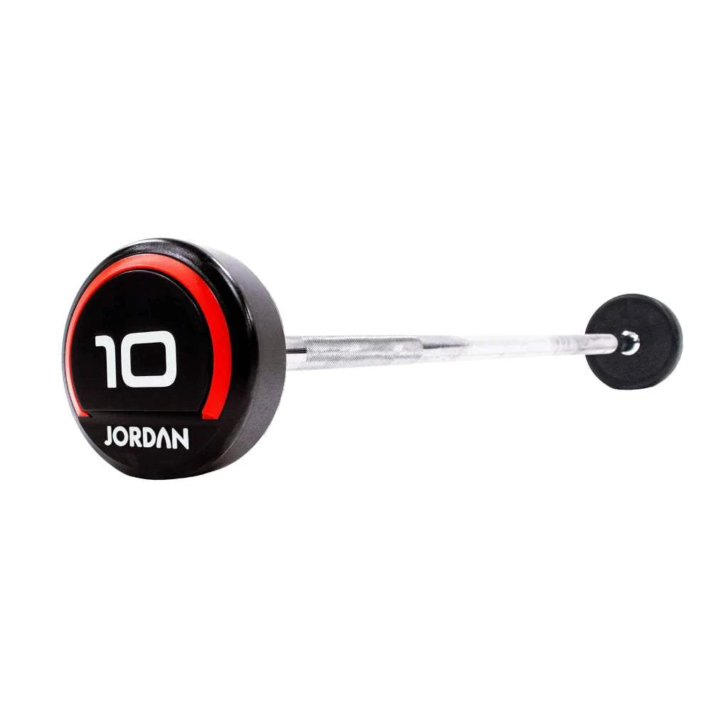 JORDAN Urethane Barbell - Straight Bar - Revamped Living