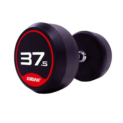 JORDAN Rubber Dumbbells (Red) - Revamped Living