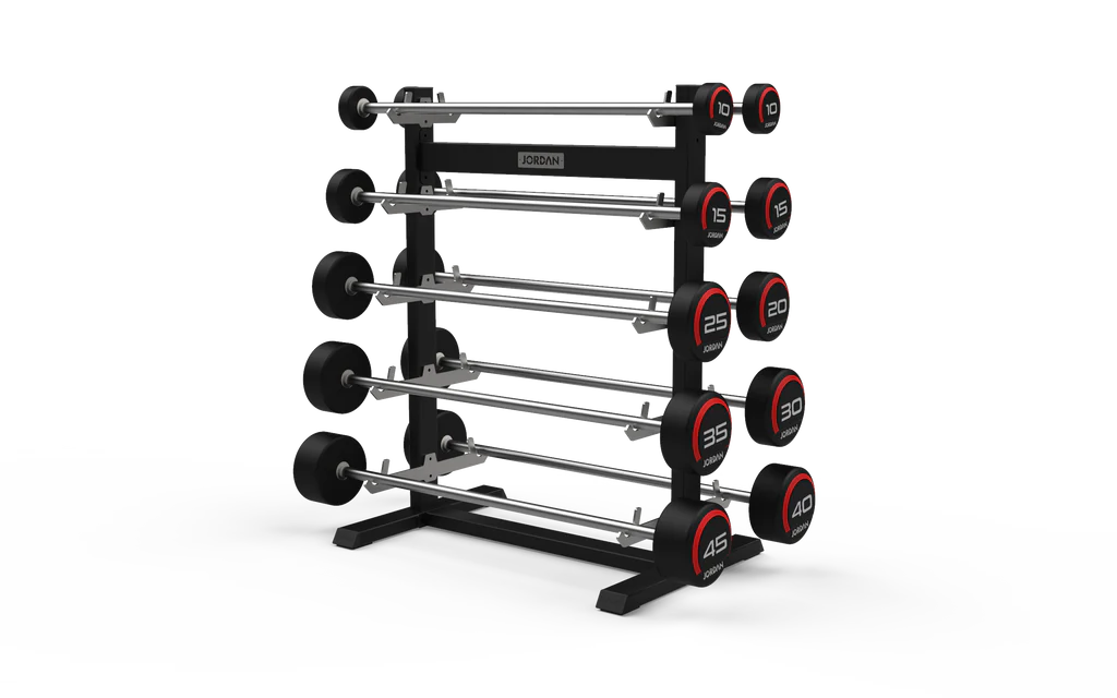 JORDAN Barbell Rack (Straight - 10 Bar) - Revamped Living