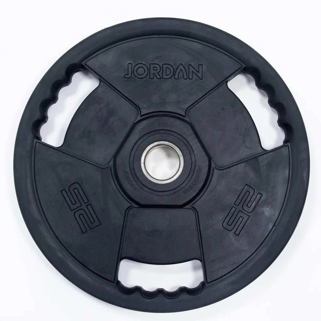 JORDAN Premium Rubber Olympic Weight Plates - Revamped Living