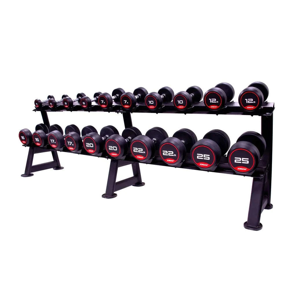 JORDAN 10 Pair Dumbbell Rack (2 tier) - Revamped Living