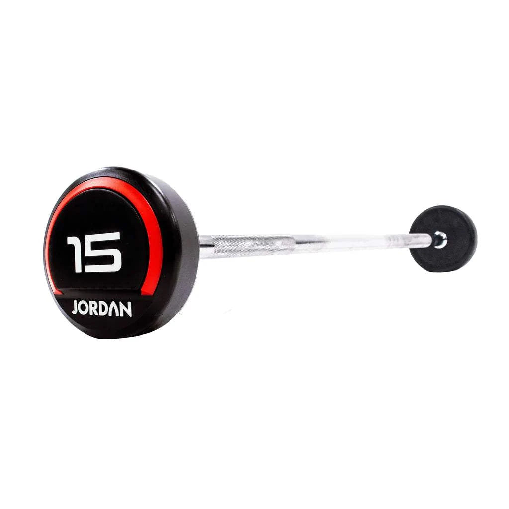 JORDAN Urethane Barbell - Straight Bar - Revamped Living