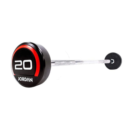 JORDAN Urethane Barbell - Straight Bar - Revamped Living