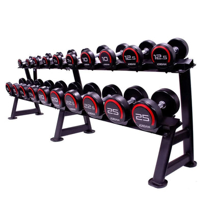 JORDAN 12 Pair Dumbbell Rack (2 tier) - Revamped Living