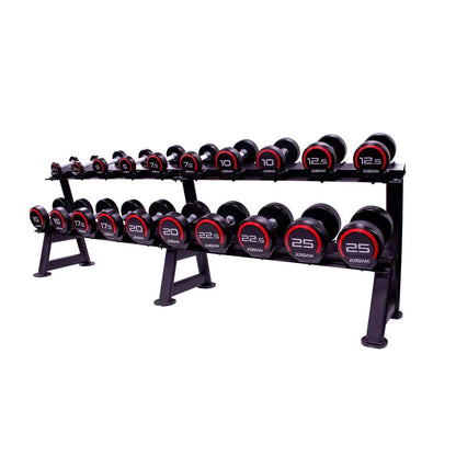 JORDAN 12 Pair Dumbbell Rack (2 tier) - Revamped Living