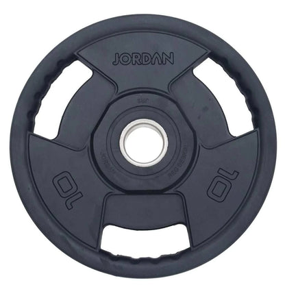 JORDAN Premium Rubber Olympic Weight Plates - Revamped Living