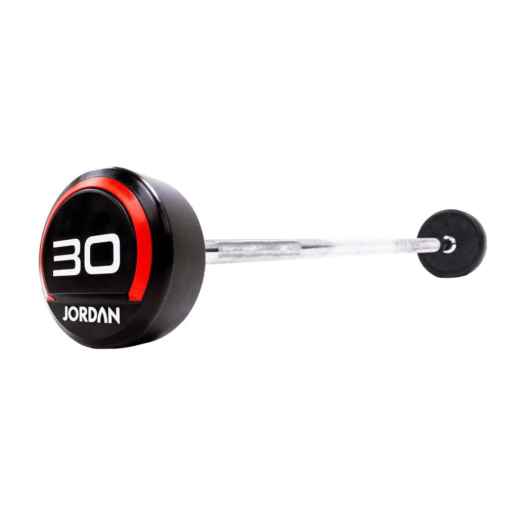 JORDAN Urethane Barbell - Straight Bar - Revamped Living