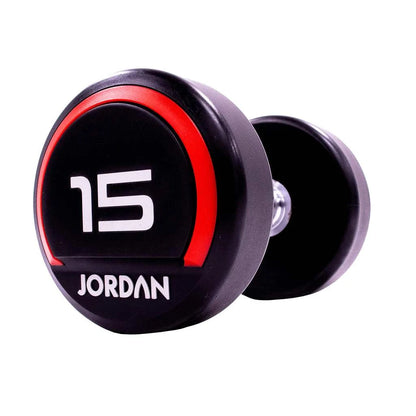 JORDAN Urethane Dumbbells (Red) - Revamped Living