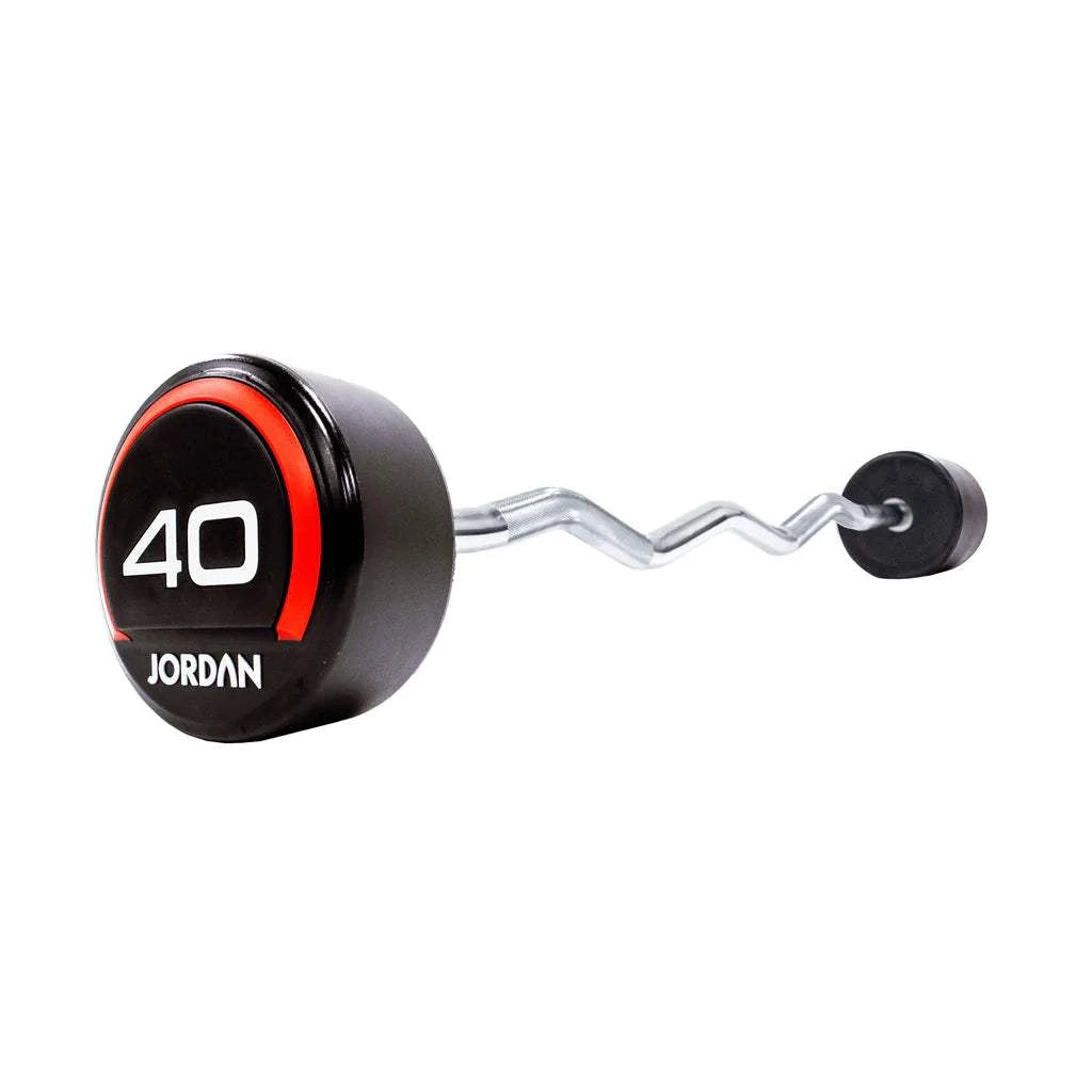 JORDAN Urethane Barbell - Curl Bar - Revamped Living