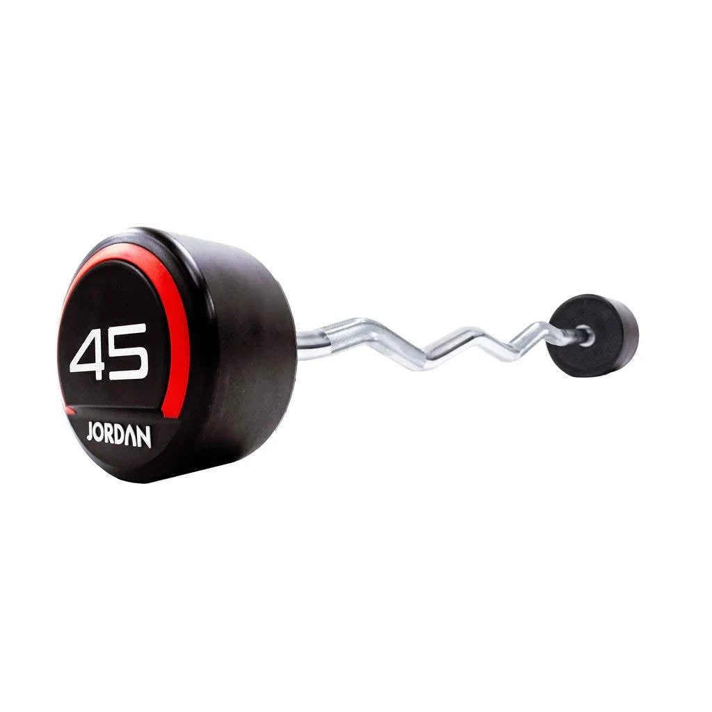 JORDAN Urethane Barbell - Curl Bar - Revamped Living