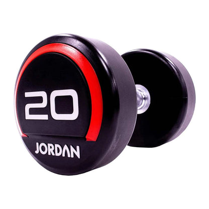 JORDAN Urethane Dumbbells (Red) - Revamped Living