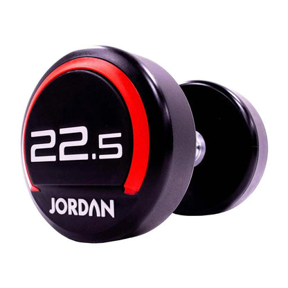 JORDAN Urethane Dumbbells (Red) - Revamped Living